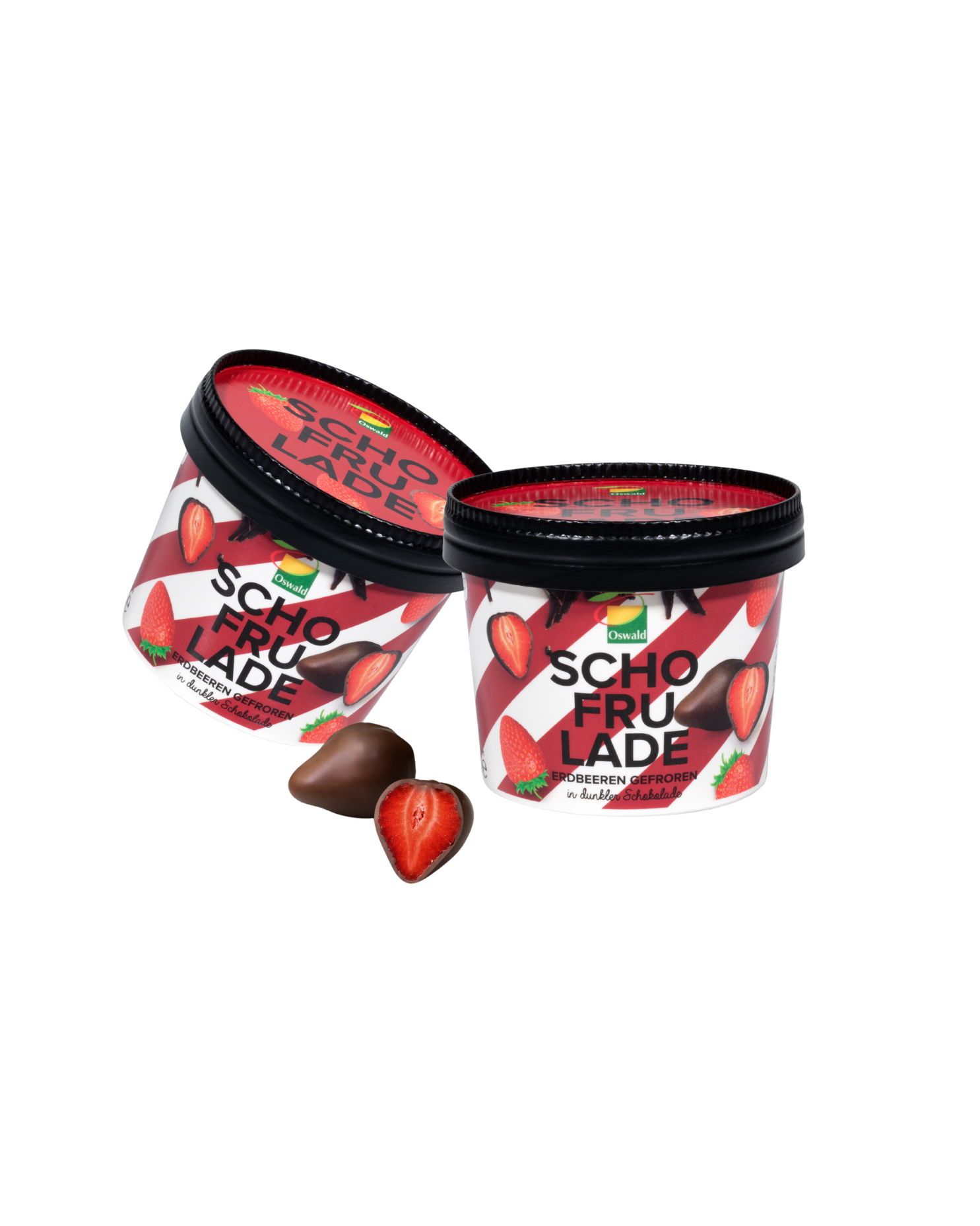 SCHOFRULADE Erdbeere zartbitter – Bild 3