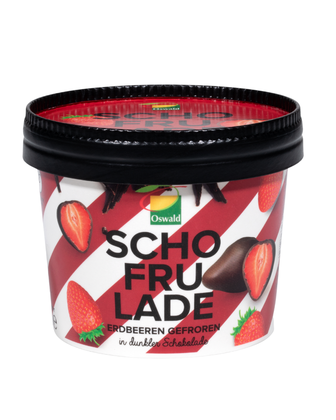 SCHOFRULADE Erdbeere zartbitter